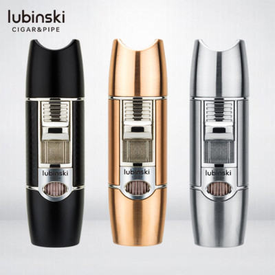 Vỏ Hột Quẹt Bật Lửa Khò Gas 1 Tia Cực Mạnh Lubinski YJA -10022 Thiết Kế Đẹp Độc Lạ Đa Năng - Giao Màu Ngẫu Nhiên