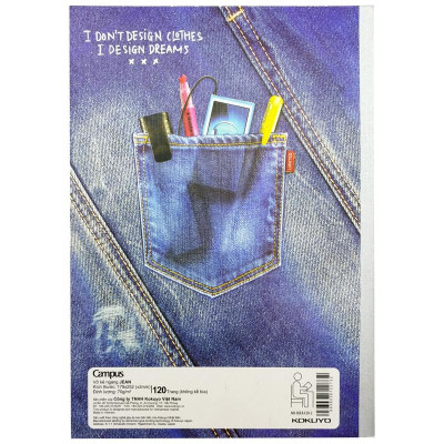 Bộ 2 Vở Kẻ Ngang Jean 120 Trang