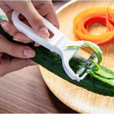 Dụng cụ nạo sợi củ quả lưỡi inox - Hàng nội địa Nhật Bản