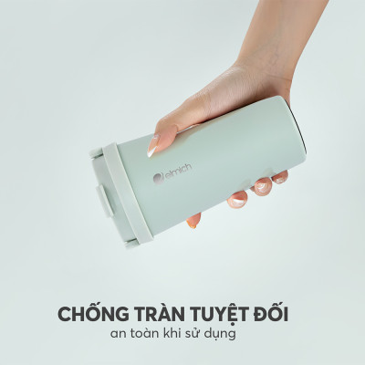 Ly giữ nhiệt inox 304 Elmich EL-8380 510ml, Hàng chính hãng, giữ nóng 8h giữ lạnh 23h - JoyMall