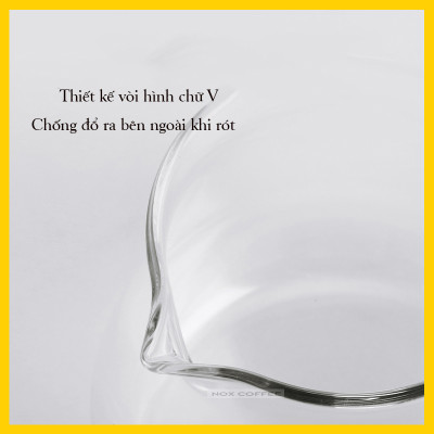 Bình đưng cà phê Timemore | Bình server Timemore dung tích 360ml/600ml