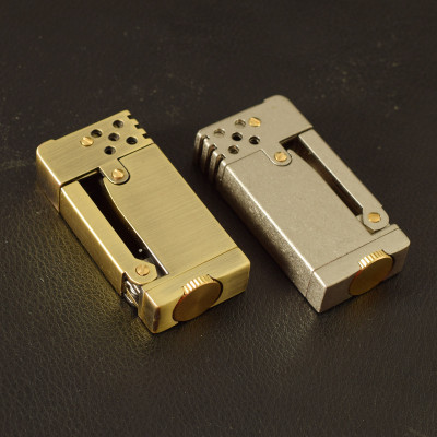 Vỏ Hột Quẹt Bật Lửa Xăng Đá Dolphin 696 Thiết Kế Độc Lạ Sang Trọng - Dùng Xăng Bấc Đá Cao Cấp