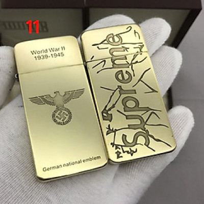 Vỏ Hột Quẹt Bật Lửa Xăng Đá KCZ5 Mỏng Gọn Supreme