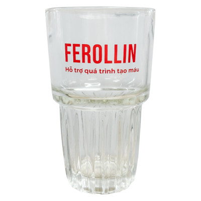 Ly Thuỷ Tinh Ferollin Dung Tích 450ml Cao Cấp