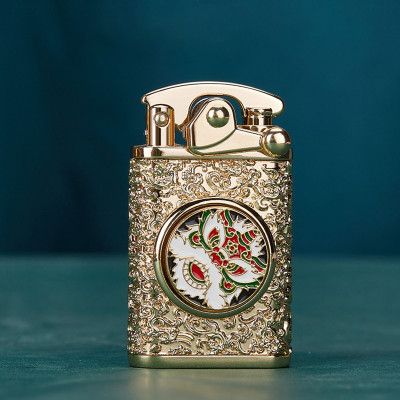 Vỏ Hột Quẹt Bật Lửa Xăng Đá Zorro Z592-618 Mở Nắp Đánh Lửa Tự Động