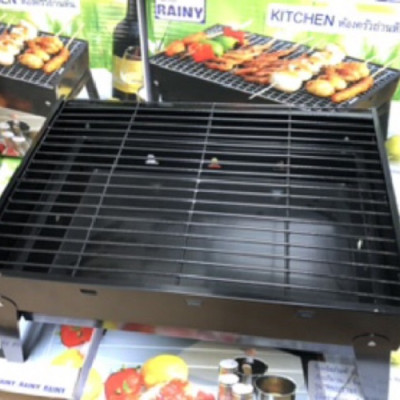 Bếp nướng than hoa vuông Rainy- Hàng chính hãng