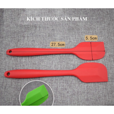 Dụng Cụ Làm Bánh Spatula Phới Trộn Bột, Phới Dệt Silicon