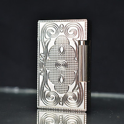 Vỏ Hột Quẹt Bật Lửa Upon Gas Đá D60T Họa Tiết Hoa Văn Đẹp Độc Lạ - Dùng Gas Đá Cao Cấp