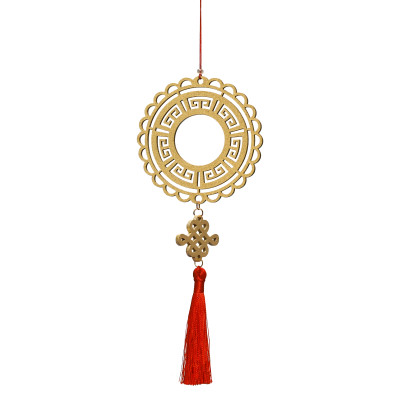 Combo 6V - Bộ 6 dây treo trang trí Tết Khai Lộc Hoàng Kim màu vàng, trang trí mai đào 