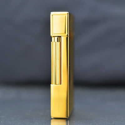 Vỏ Hột Quẹt Bật Lửa Upon Gas Đá D148V Họa Tiết Kẻ Dọc Đẹp Độc Lạ - Dùng Gas Đá Cao Cấp