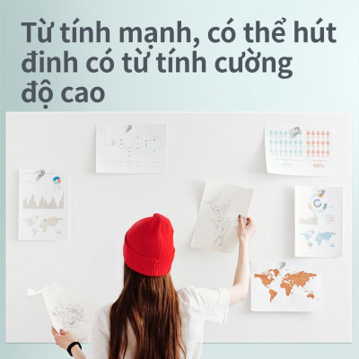 Bảng từ trắng không viền  Deli - 50007/50008/8716