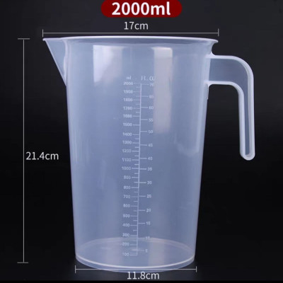 CA ĐONG ĐỊNH LƯỢNG PHA CHẾ ĐA NĂNG - CA ĐONG CÓ VẠCH CHIA MIL DÙNG CHO NHÀ  HÀNG ĐỒ UỐNG QUÁM BAR - CÓ NHIỀU SIZE 5000ML - 3000ML - 2000ML - 1000ML - 500ML - 100ML