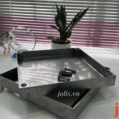 Nắp bể phốt inox J-NB-D300