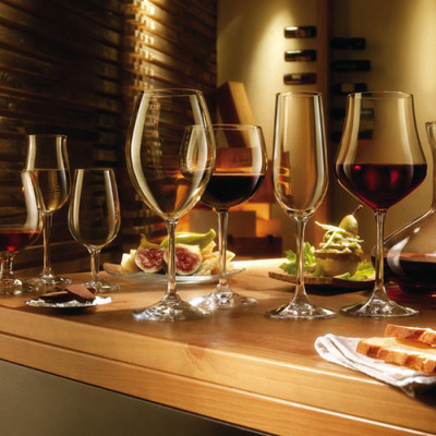 Bộ 6 Ly Rượu Thủy Tinh Cabernet Riserva Bormioli Rocco 126261BN9021990 (370ml / Ly / Ly)