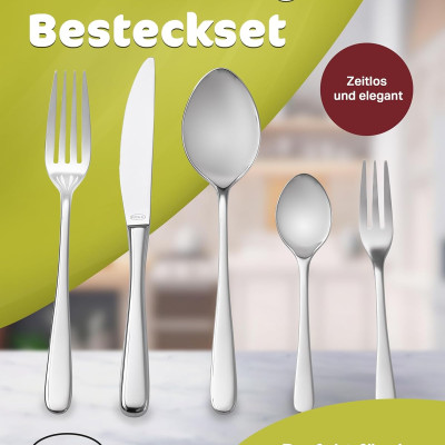 Bộ dao thìa dĩa Rösle BESTECK-SET PASSION SET 60 Hàng chính hãng