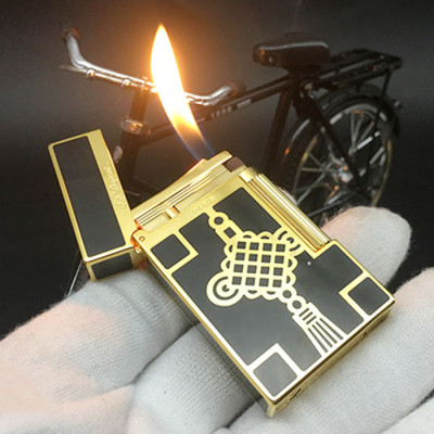 Vỏ Hột Quẹt Bật Lửa Upon Gas Đá D124V Họa Tiết Hoa Văn Đẹp Độc Lạ - Dùng Gas Đá Cao Cấp