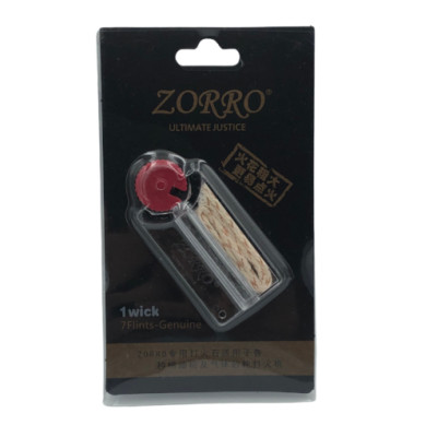 COMBO vỉ đá lửa 7 viên+ bấc (tim) dùng cho hộp quẹt bật lửa xăng đá