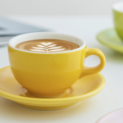 Ly sứ Origami Cappuccino Latte Bowl 180ml uống trà cà phê