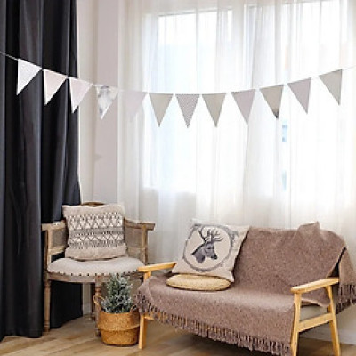 Dây Cờ Treo Tam Giác Ánh Kim Trang Trí Sinh Nhật