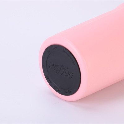 Cốc Giữ Nhiệt Coffeeholic Teement Inox 304 Dung Tích 510ml Cao Cấp Kiểu Dáng Hàn Quốc Cầm Tay Sang Trọng- Hàng Chính Hãng