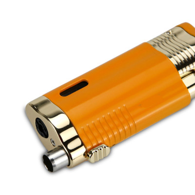 Bộ Set Phụ Kiện 2 Món HB-360 Gồm Vỏ Hột Quẹt Bật Lửa Khò 3 Tia Và Cắt Cao Cấp