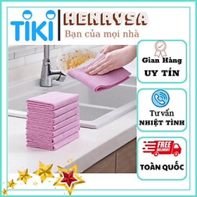 Khăn lau chén đa năng thấm hút tốt tái sử dụng nhiều lần - Chính hãng 