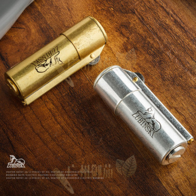 Vỏ Hột Quẹt Bật Lửa xăng đá Lubinski SK-3 thiết kế đẹp độc lạ - dùng xăng bấc đá cao cấp