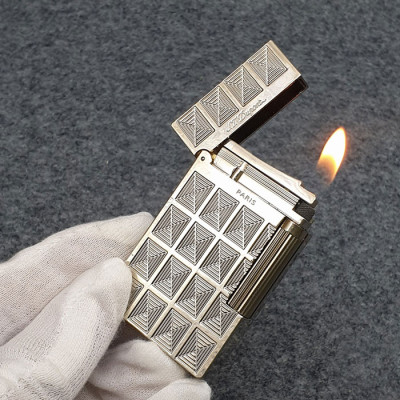 Vỏ Hột Quẹt Bật Lửa Gas Đá Upon Ô Vuông Nổi DP-59B