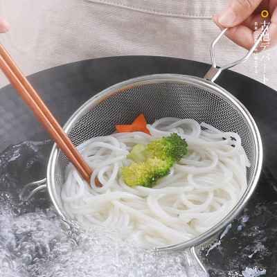 Combo 02 vợt inox trần bún, phở dùng cho quán ăn, nhà hàng  Echo Ø15cm - Hàng nhập khẩu Nhật Bản