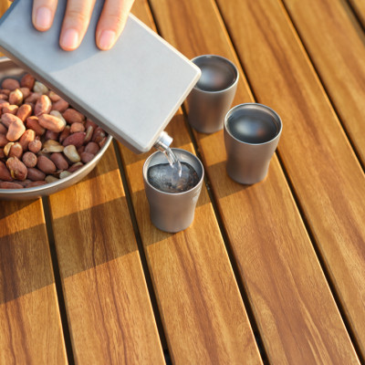 Bộ cốc uống rượu Titanium Wine Cup 10ml KEITH Ti9304 10ml (Bộ 2 chiếc)