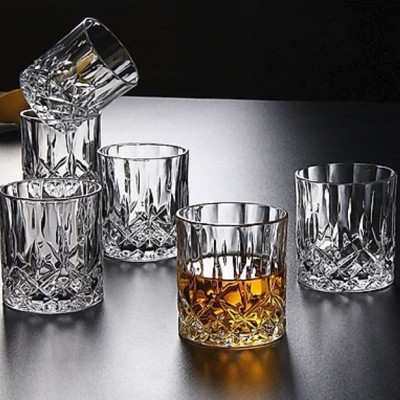 Bộ 6 ly thủy tinh chịu nhiệt cao cấp dùng uống nước hoặc rượu tây vân sao