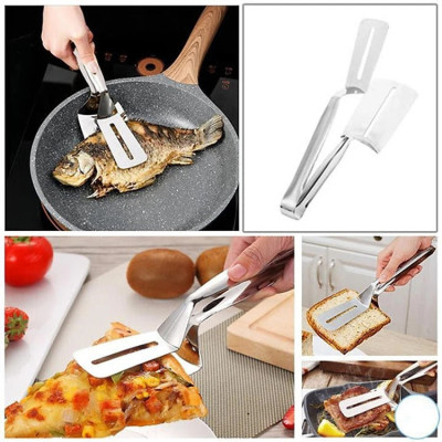 Kẹp Inox Đa Năng Gắp Thức ăn Chiên Thịt Cá Dễ Dàng Và Tiện DụngSiêu Phẩm 2025