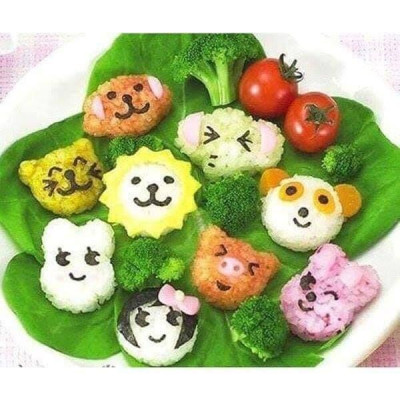 khuôn làm cơm, làm bánh, khuôn cơm ép bento cho cho bé