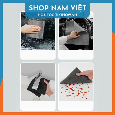 Khăn Lau Magic Siêu Thấm Lau Kính, Lau Inox Không Để Lại Vết