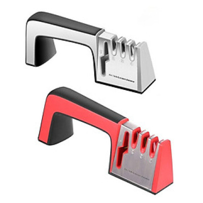 Dụng Cụ Mài Dao Kéo 4 In 1 Cao Cấp Thép Không Gỉ, Giúp Mài Nhanh, Siêu Sắc Bén, Lưỡi Mài Phủ Gốm Ceramic