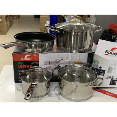 Bộ nồi chảo chất lượng tiên tiến BAUER WAVE - Gokitchen - Hàng chính hãng