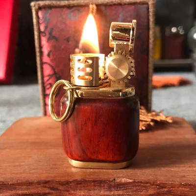 Vỏ Hột Quẹt Bật Lửa Xăng Đá Mini Zorro Z588 Thiết Kế Độc Lạ Ốp Gỗ Sang Trọng Dùng Xăng Bấc Đá Cao Cấp