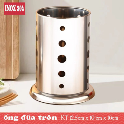 Ống để đũa muỗng inox 304