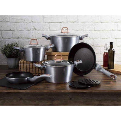 Bộ nồi 10 chi tiết Berlinger Haus BH/6020 Hàng chính hãng