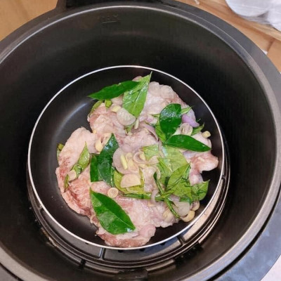 Khay nướng đồ ăn, khay nướng bánh chống dính dùng cho nồi chiên không dầu 20.5cm công nghệ Đức