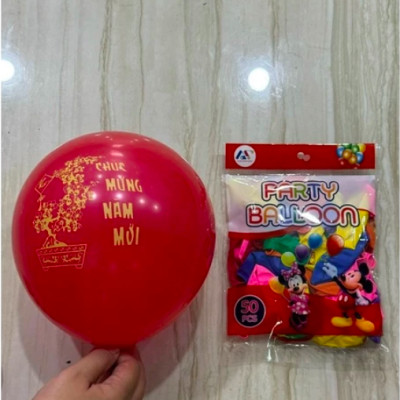 Bóng bay in các loại hình ngộ nghĩnh 50 quả