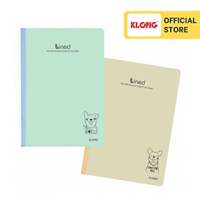 Vở kẻ ngang chấm may dán gáy KLONG B5 120 trang 100/76; MS: 841
