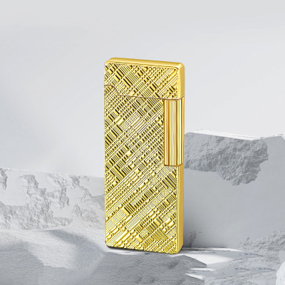 Vỏ Hột Quẹt Bật Lửa Gas Đá XF-569 Siêu Mỏng Nhẹ Tánh Đánh Lửa Restro -Nhiều Họa Tiết