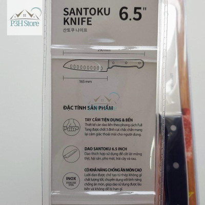 Dao làm bếp Lock&Lock Santoku 6.5inch CKK921 Chặt xương CKK920