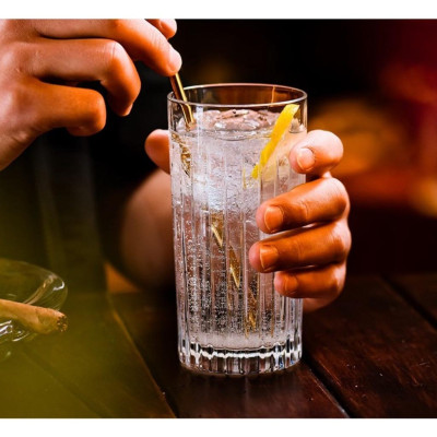 BỘ 6 LY THỦY TINH CHỊU NHIỆT CAO CẤP - BỘ 6 CỐC THỦY TINH 445ML