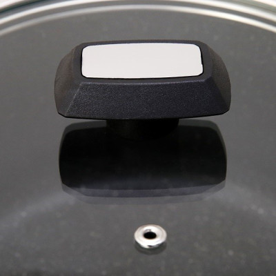 Bộ nồi chảo đáy từ 3 món gồm 2 nồi 18-20cm, 1 chảo 24cm Easy Kimscook chống dính vân đá Hàn Quốc