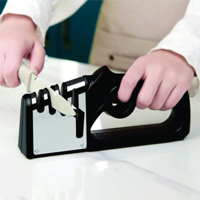 Dụng Cụ Mài Dao Mài Kéo Inox Cao Cấp 4 Trong 1 Phục Hồi Lưỡi Dao Hiệu Quả.