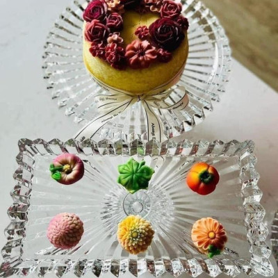 Chân Bồng Pha Lê Vessen 33cm Hàng chính hãng