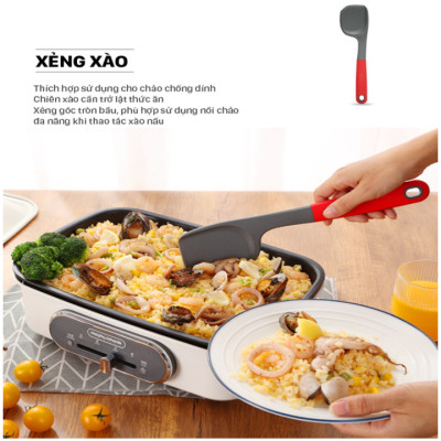 Bộ dụng cụ nhà bếp 7 món Morphy Richards RM1032 - Chất liệu cao cấp chịu nhiệt độ cao - Hàng Nhập Khẩu