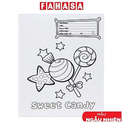Tập Học Sinh Bìa Mỹ Thuật Sweet Candy - 4 Ô Ly - 96 Trang 100gsm - The Sun 03 (Mẫu Bìa Giao Ngẫu Nhiên)